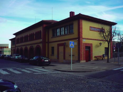 Antigua estación de tren del Tarazonica